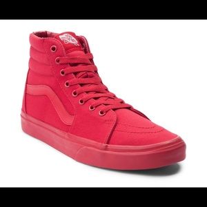 Vans Sk8 Hi - Red